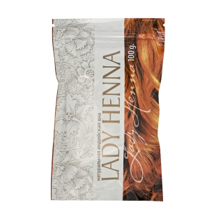 Натуральная хна для волос LADY HENNA