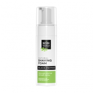 Пена для бритья "Чёрный перец" Natura Botanica