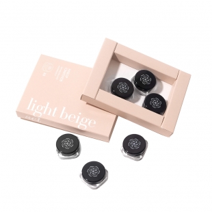Набор пробников минеральной декоративной косметики "Light Beige Set" Kristall Minerals Cosmetics
