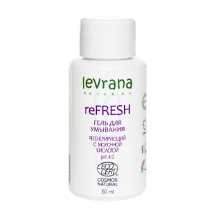 Гель для умывания "ReFresh", мини Levrana